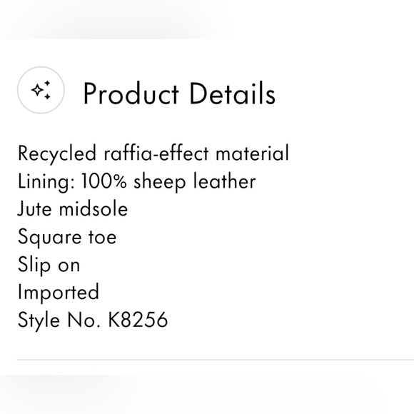 KATE SPADE RAFFIA SLIDES - Picture 9 of 9